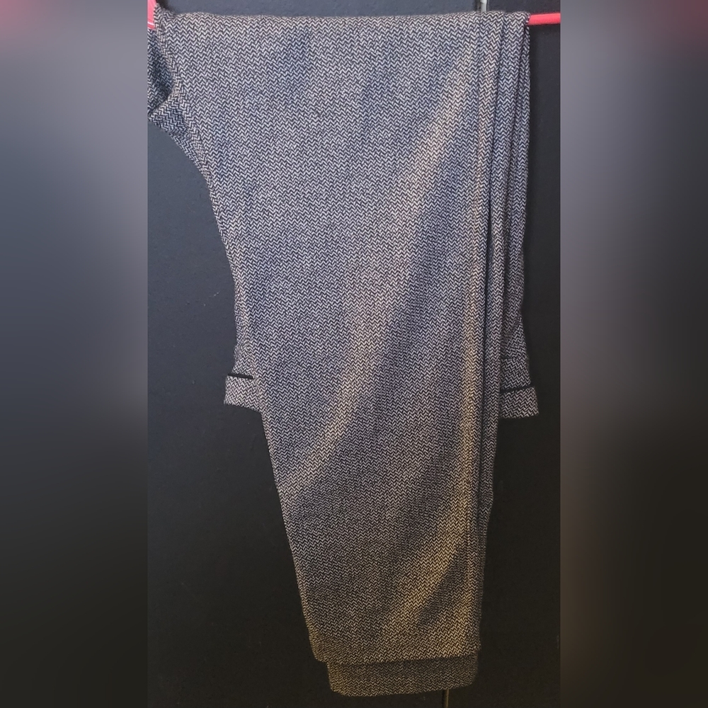 ▪︎□ZAC & RACHEL SIZE 16 BLACK TWEEDLIKE FULL LENGTH PANTS WITH FAUX POCKETS □▪︎